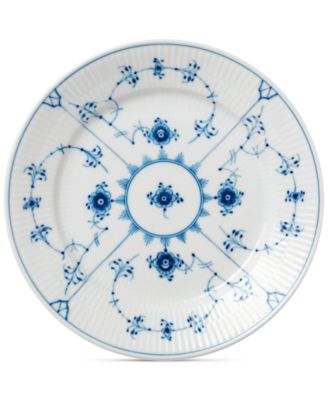 Royal Copenhagen - Blue Fluted Plain Salad Plate