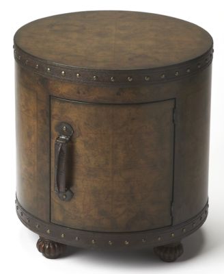 Butler - Old World Map Duffle Table, Quick Ship