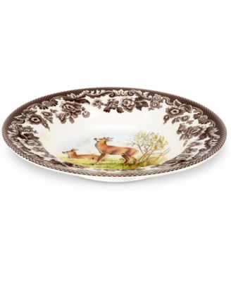 Woodland Deer Soup Plate image