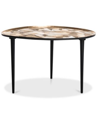 Safavieh - Hera Oval Side Table, Quick Ship