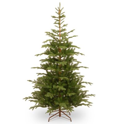 National Tree Company - National Tree 7 .5' Feel RealR Norwegian Spruce Hinged Tree
