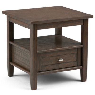Simpli Home - Warm Shaker End Table