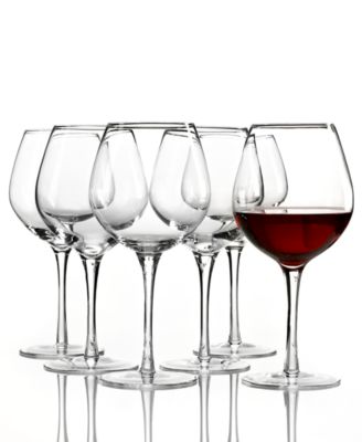 Tuscany Red Wine Glasses 6 Piece Value Set image