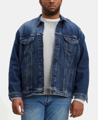 Levi's - Men's Big & Tall Stretch Denim Trucker Jacket