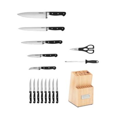 Cuisinart - Classic Triple Rivet 16-Pc. Cutlery Set