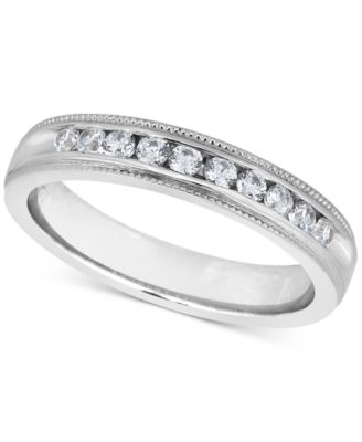 Macy's - Diamond Milgrain Band (1/4 ct. t.w.)