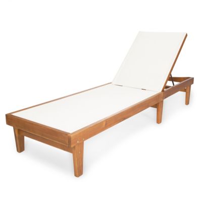 Noble House - Summerland Outdoor Chaise, Quick Ship
