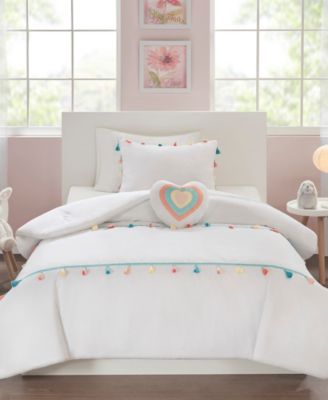 Intelligent Design - Tessa 4-Pc. Tassel Comforter Sets