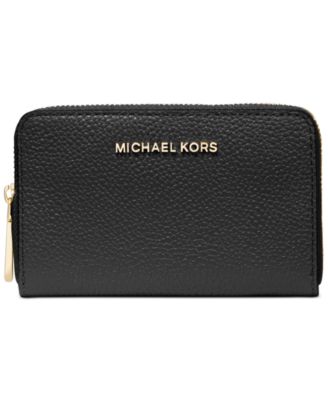 Michael Kors - Jet Set Leather Zip-Around Card Case