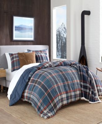 Eddie Bauer - Shasta Lake Navy Comforter Set