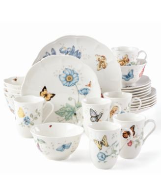 Butterfly Meadow 24 Pc. Dinnerware Set, Service for 6, Exclusively at Macy’s image