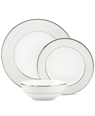 Lenox Dinnerware, Opal Innocence 3-Piece Place Setting image