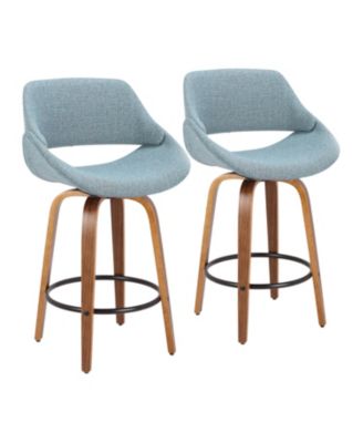 Lumisource - Fabrico Bar Stool, Quick Ship