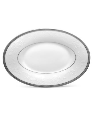 Regina Platinum Butter/Relish Tray, 8" image