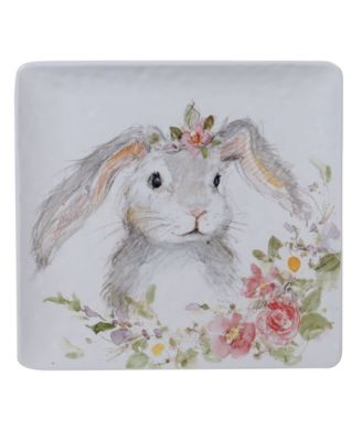 Certified International - Sweet Bunny Square Platter