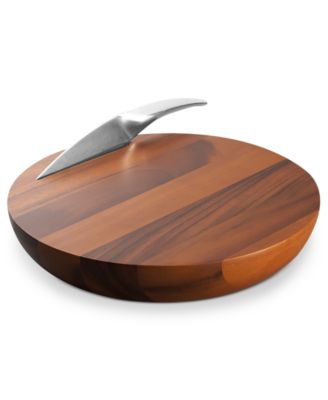 Nambé - Harmony Cheese Board with Knife