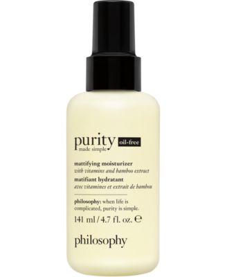Purity Made Simple Oil-Free Mattifying Moisturizer, 4.7-oz. image