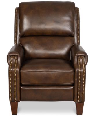 Furniture - Arianlee Leather Push Back Recliner
