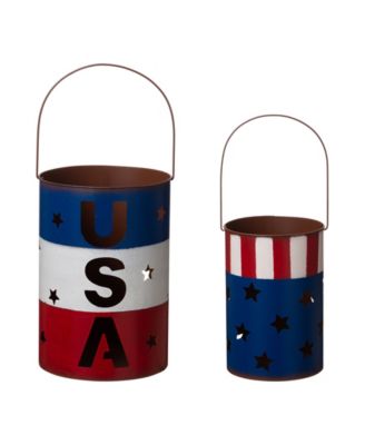 Patriotic Lantern, Set of 2 image