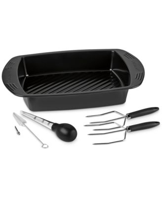 Cuisinart - 3-Pc. Nonstick Roaster Set
