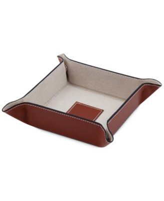 Bey-Berk - Snap Leather Valet Tray