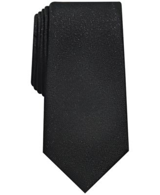 Alfani - Men's Solid Texture Slim Tie