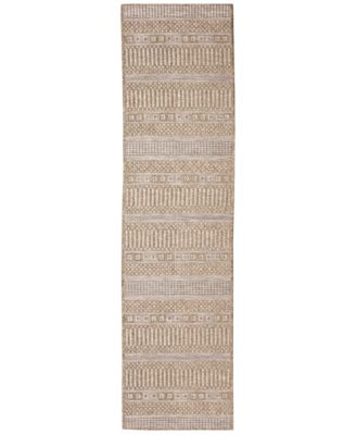 Orly Stripe 1'11" x 7'6" Runner Outdoor Area Rug image
