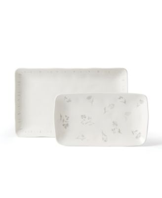 Oyster Bay Nesting Serving Platters, Set of 2 image