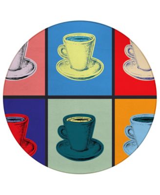 Kendall Kitchen Washable KE10 8' x 8' Round Area Rug image