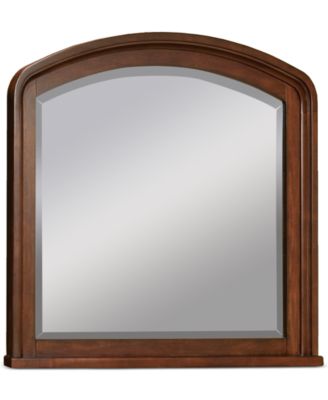 CLOSEOUT! Cambridge Brown Double Dresser Mirror  image