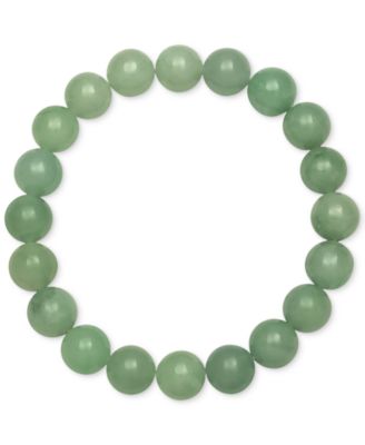 Macy's - Dyed Jade Stretch Bracelet (10mm)