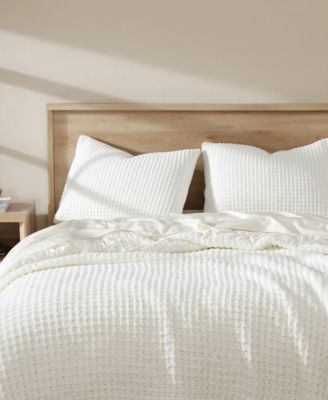 Snug Waffle Comforter, Full/Queen image
