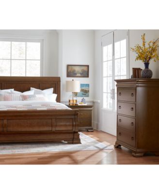 Nelman King Bed 3pc Set (Bed, Chest, Nightstand), Created for Macy's image