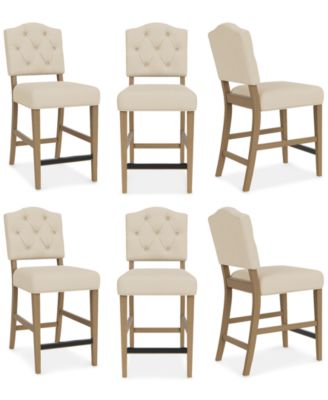 Furniture - Jesilyn 6pc Counter Height Chair Set