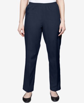 Alfred Dunner - High-Rise Pull-On Pants