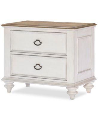 Macy's - Mandeville Two Drawer Nightstand
