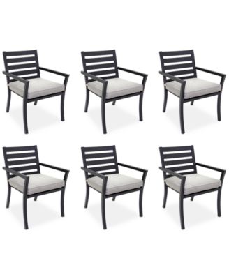 Astaire Outdoor 6-pc Dining Chair Bundle Set, Created for Macy's image