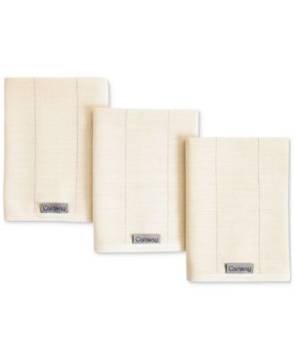 Caraway - 3-Pc. Cotton Solid-Color Kitchen Towel Set