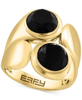 EFFY Collection - nyx Circle Polished Statement Ring in Gold-Plated Sterling Silver