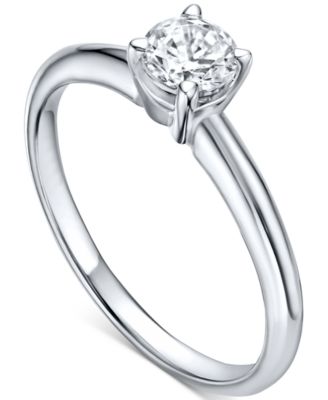 Macy's - IGI Certified Diamond Solitaire Engagement Ring (1/2 ct. t.w.)