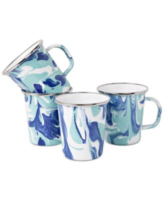 Lagoon Latte Mugs, Set of 4 image