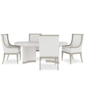 Furniture - Warlington 5 Pc. Dining Set (Table & 4 Host Chairs)