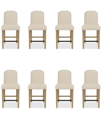 Furniture - Hinsen 8pc Counter Height Chair Set