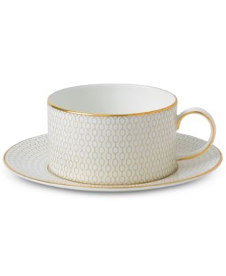 Gio Gold Teacup & Saucer Set image