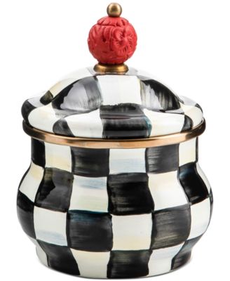 Courtly Check Lidded Sugar Bowl image