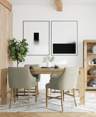 Furniture - 5pc Dining Set (Davie Counter Height Table + 4 Nelin Counter Height Chairs)