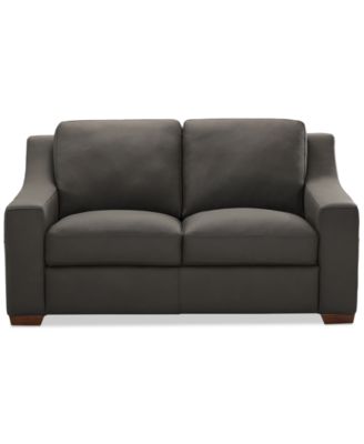 Furniture - Kovner Leather Loveseat