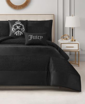 Juicy Couture - Glam Night Stripe 5-Pc. Comforter Set, King