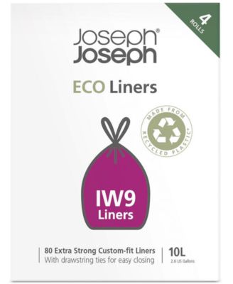Joseph Joseph - Iw9 10L Garbage Can Liners, 80 Pack