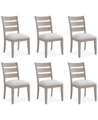 Sadie 6-Pc. Ladder Back Chair Set, Created for Macy's image